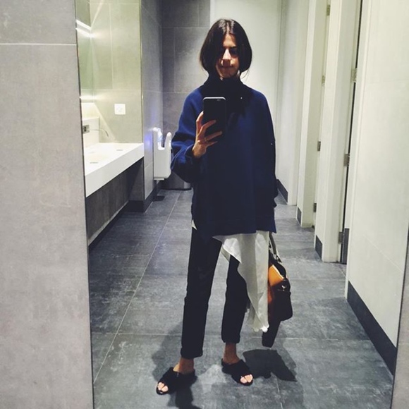 TIBI Thick 100% Cashmere Oversized Sweater XS / S - Picture 2 of 7